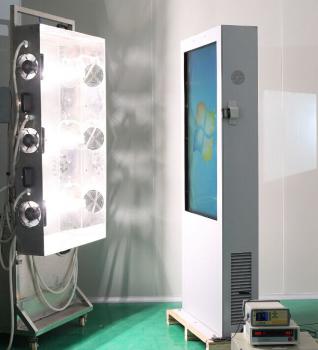 戶外廣告機(jī)整機(jī)太陽輻射測試介紹